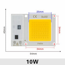 Load image into Gallery viewer, LED COB Chip 10W 20W 30W 50W 220V Smart IC No Need Driver 3W 5W 7W 9W LED Bulb Lamp for Flood Light Spotlight Diy Lighting
